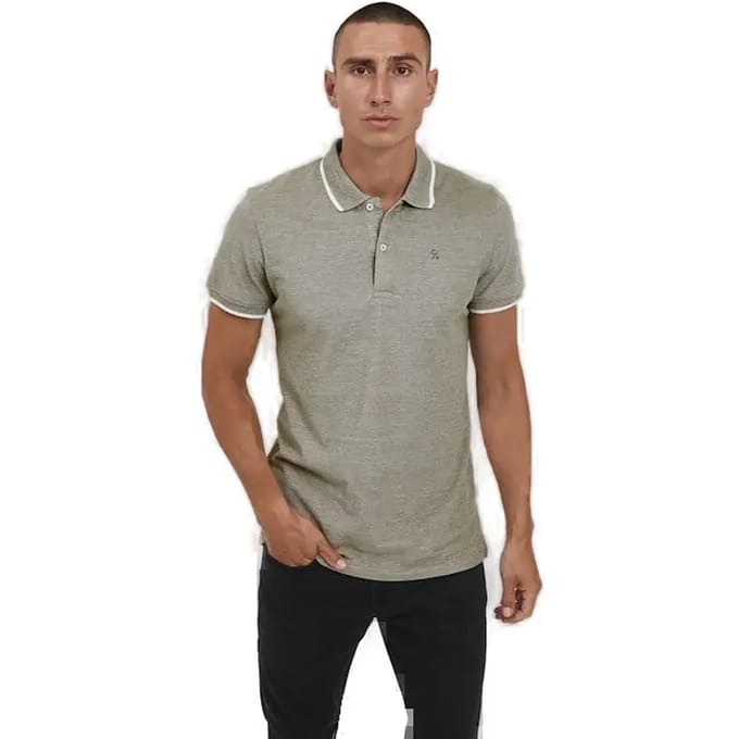 Casual Friday CFTRISTAN two tone polo shirt - Maat S