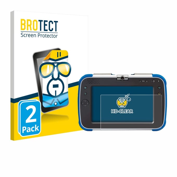 BROTECT - Screenprotector voor Vtech Storio Max XL 2.0 - Folie Beschermfolie transparant 2 Stuks