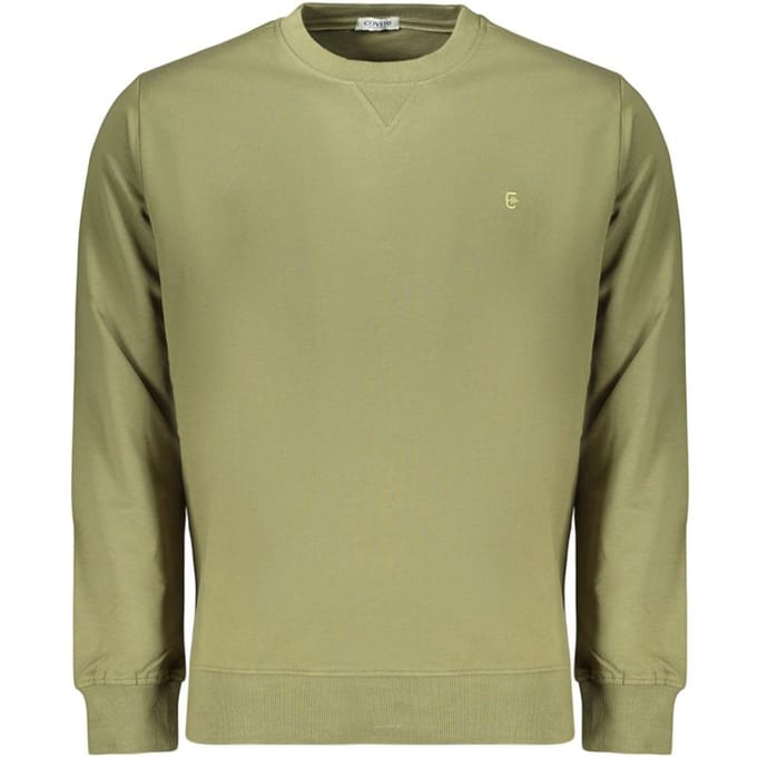 Coveri Moving Groene Katoenen Sweatshirt voor Mannen