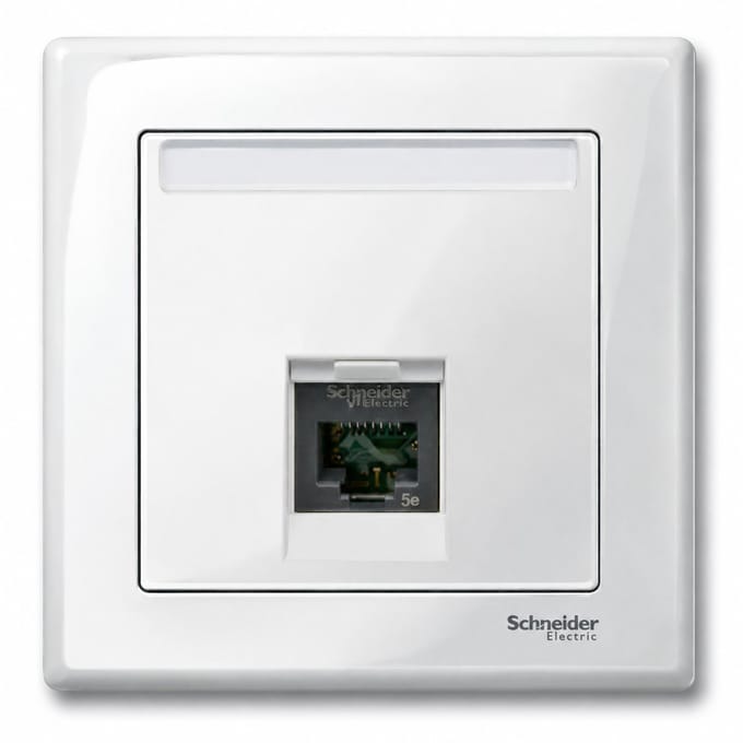 Schneider Electric Merten RJ45 CAT5E UTP Complete Set – Polarwit