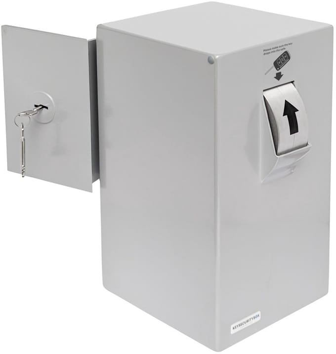 Keysecuritybox KSB102A extra pantser, opbouw sleutel afstortkluis