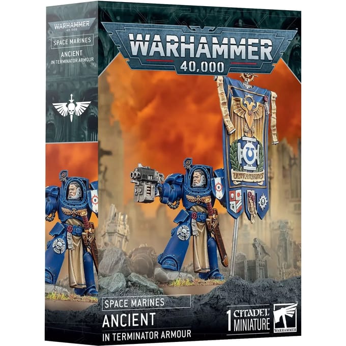 Bordspellen Games Workshop Warhammer 40k - Space Marine Doyen en Armure Terminator