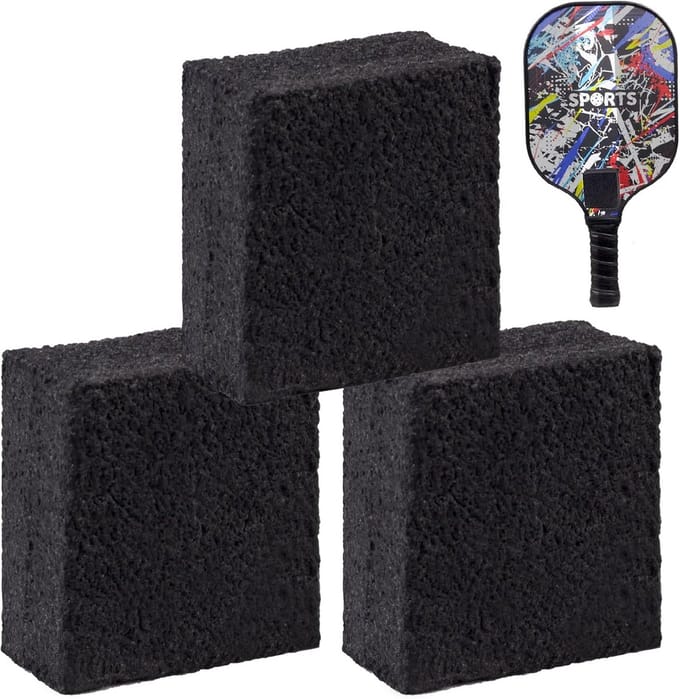 Set van 2 Pickleball Peddels van Glasvezel voor Beginners met Ballen en Accessoires