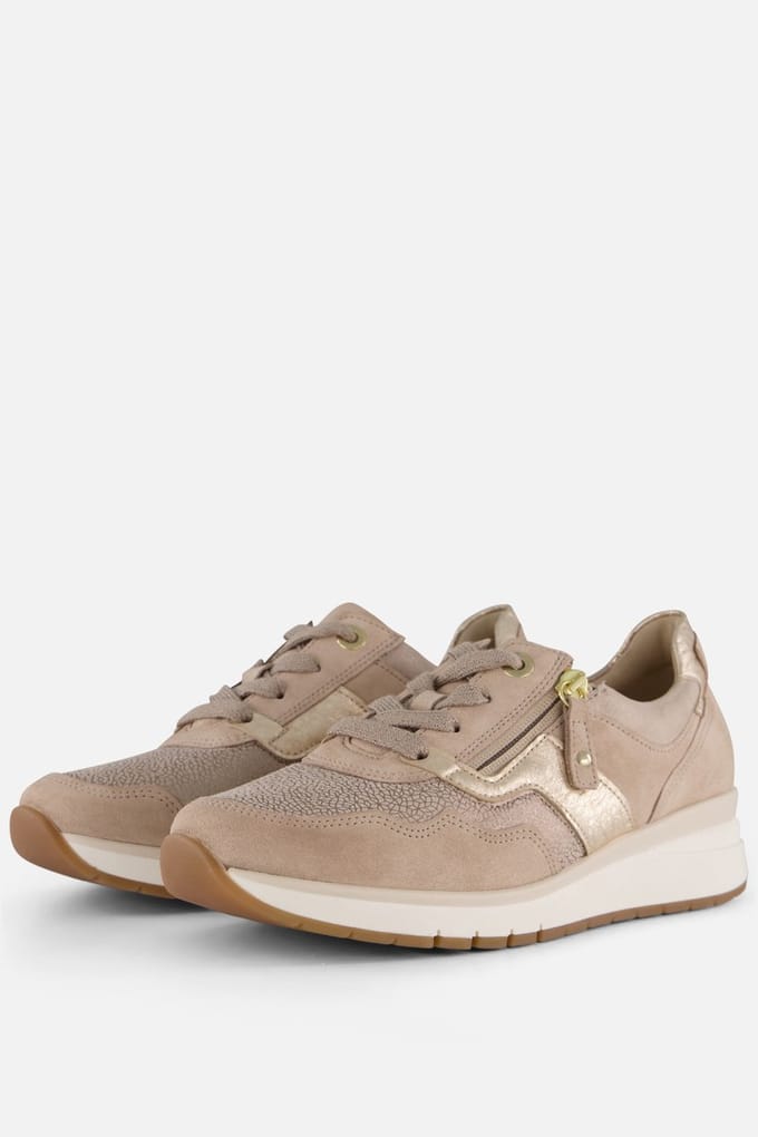 Gabor Comfort Sneakers beige Suede - Dames