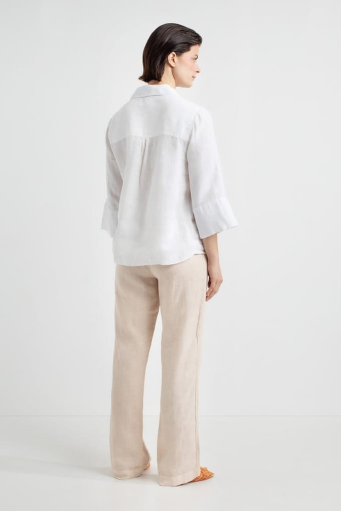 Josephine & Co Dillon Blouse White Größe: 40 | Longsleeves Outlet | Damen | Weiß