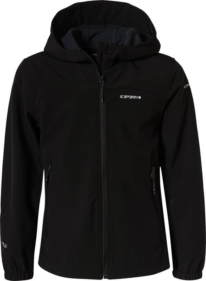 Icepeak Kobryn Softshelljack Zwart 5-6 Years Jongen