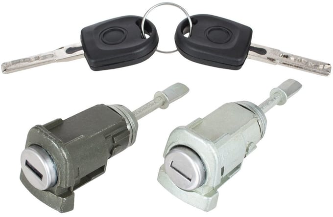 Modecar - Slotcilinders Voorportieren - VW Passat B5 - 1996-2005 - Links + Rechts