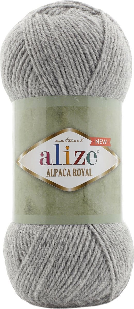 Alize Alpaca Royal Grey Melange 21 Pakket 5 Bollen 500 Gram