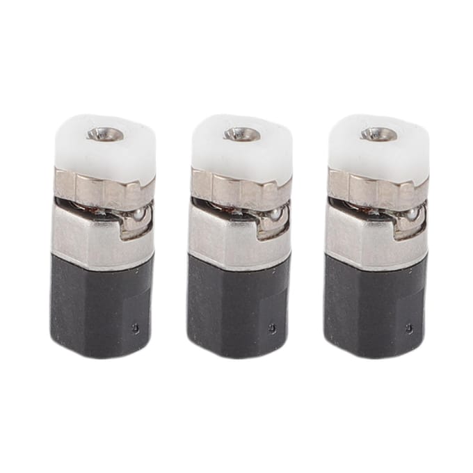 3PCS Charnière d'axe de remplacement pour console 3DS Charnière en métal plastique Axe Cylindre Broche Accessoires de console de jeu gray