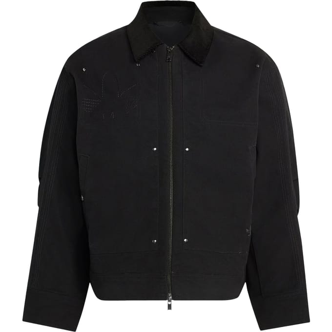 Adidas Premium Essentials Bomber Jacket Jassen Heren - Zwart - Maat M - Katoen Jersey