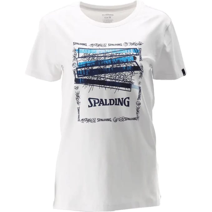 Dames-T-shirt Spalding Logo