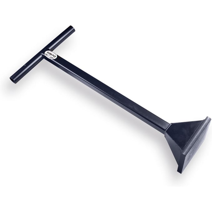 Stamper geheel van staal lengte 860mm *deWit*