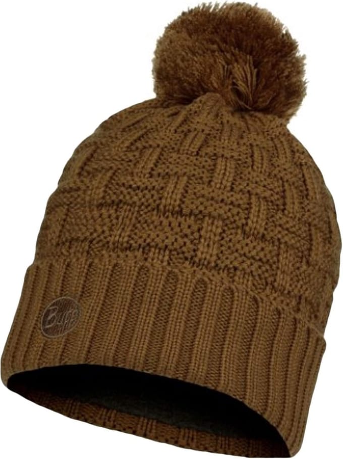 Buff Knitted & Fleece Hat Airon Bronze - muts