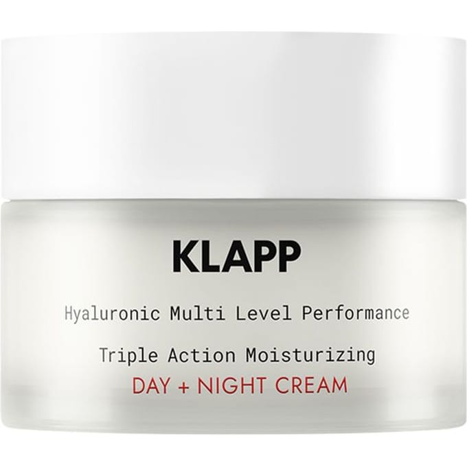 KLAPP Hyaluron Triple Action Moisture Day + Night Cream Gezichtscrème Unisex 50 ml
