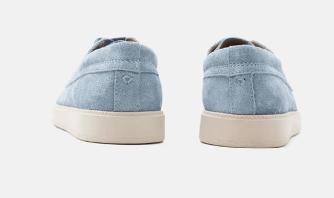 Clarks Heren Bootschoen Lockford Boat Light Blue | Blauw | Maat: 41