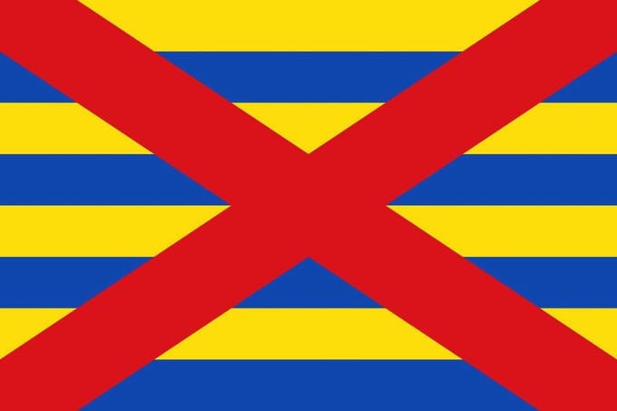 Vlag Beveren 100x150cm