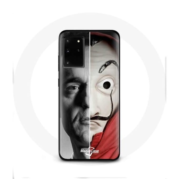 Hoesje voor Samsung Galaxy S11 Plus Berlin La casa de papel Berlin Mask Split