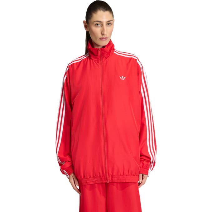 Adidas Firebird Trainingspakken Dames - Rood - Maat XL (46-48) - Poly Mesh