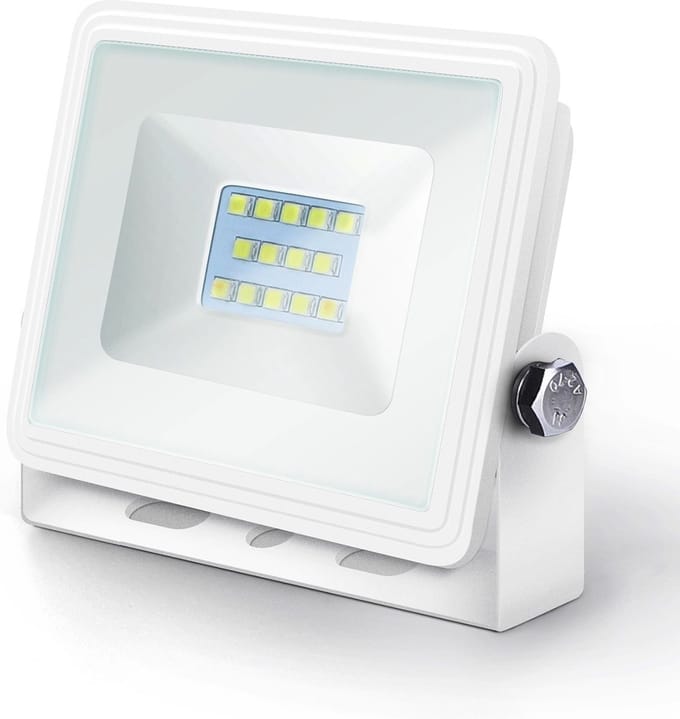 Buitenlamp wit | LED 10W=90W schijnwerper | daglichtwit 6400K | waterdicht IP65