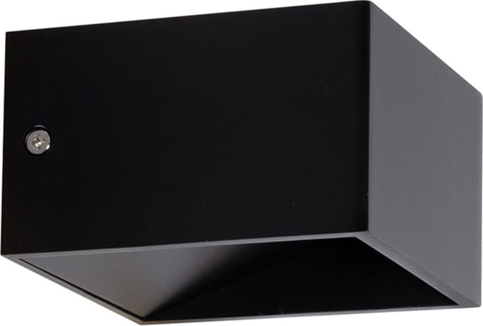 Wandlamp binnen - Muurlamp - Industrieel - Zwart - Led - 6W - Dimbaar