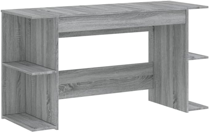 Bureau Hout Sonoma Eiken 140x50 cm Bureau Ruimtebesparend Thuiswerkplek