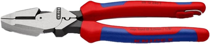 Knipex kracht-combinatietang "Lineman's Pliers" met bevestigingsoog - 0915240