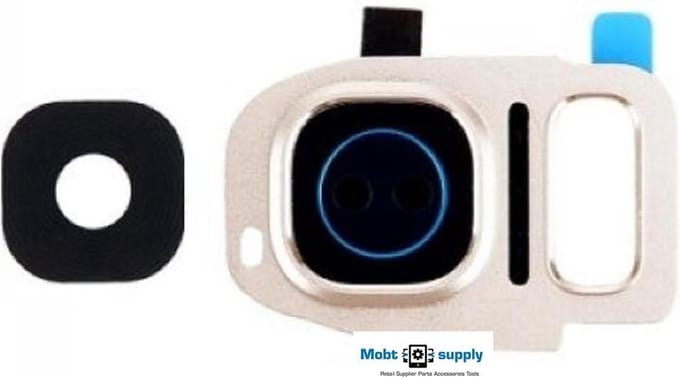Camera Lens Cover Rose Goud geschikt voor de Samsung Galaxy S7 G930F