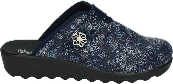 Westland - GINA 110 - Dames pantoffels - Kleur: Blauw - Maat: 37