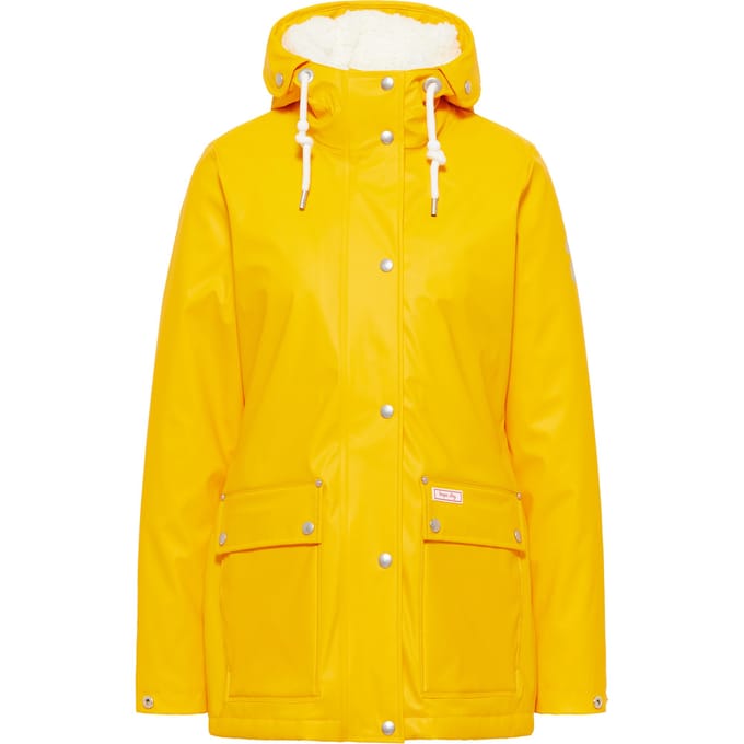 Mymo Regenjas keepsudry Dames zonnig geel