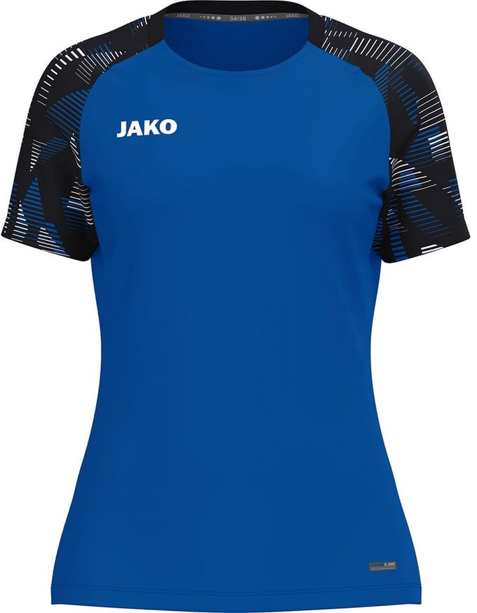Jako Sonic T-Shirt Dames - Royal / Zwart | Maat: 38/40
