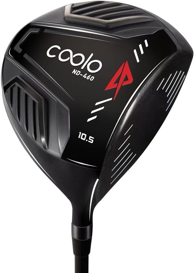 Golfdriver voor Beginners en Gevorderden, 9.5/10.5/12 Graden, Rechts- en Linkshandig, 460CC Volume
