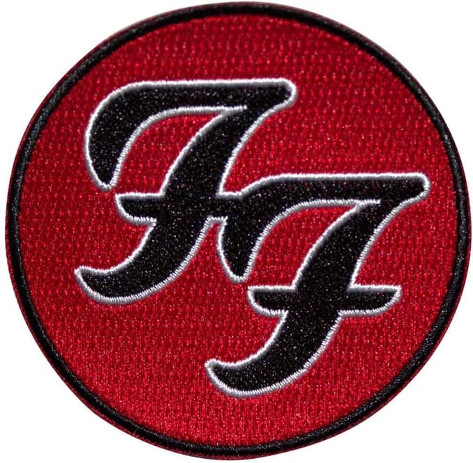 Foo Fighters - FF Logo Patch - Rood