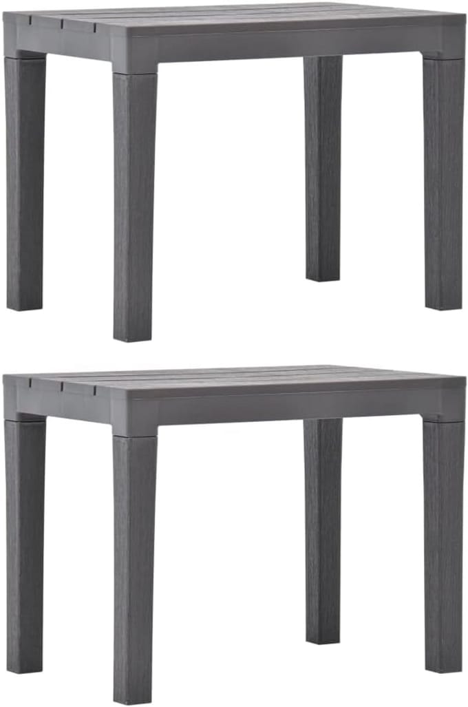 Set van 2 Tuinbanken van Weerbestendig Kunststof