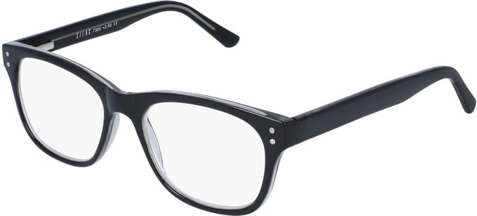 SILAC - New black 7305 - Leesbrillen vrouwen en mannen Sterkte +3.25