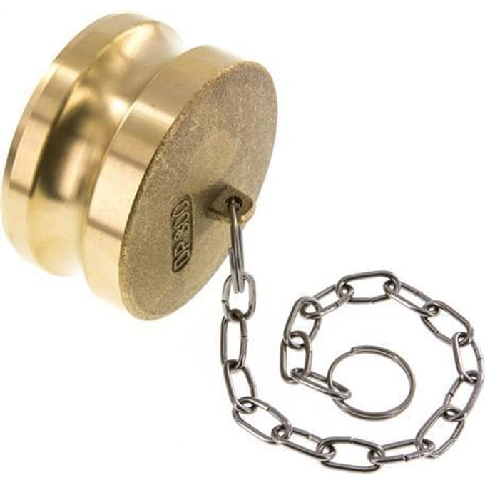 Camlock DN 75 (3'') Koppeling MessingPlug Type DP MIL-C-27487