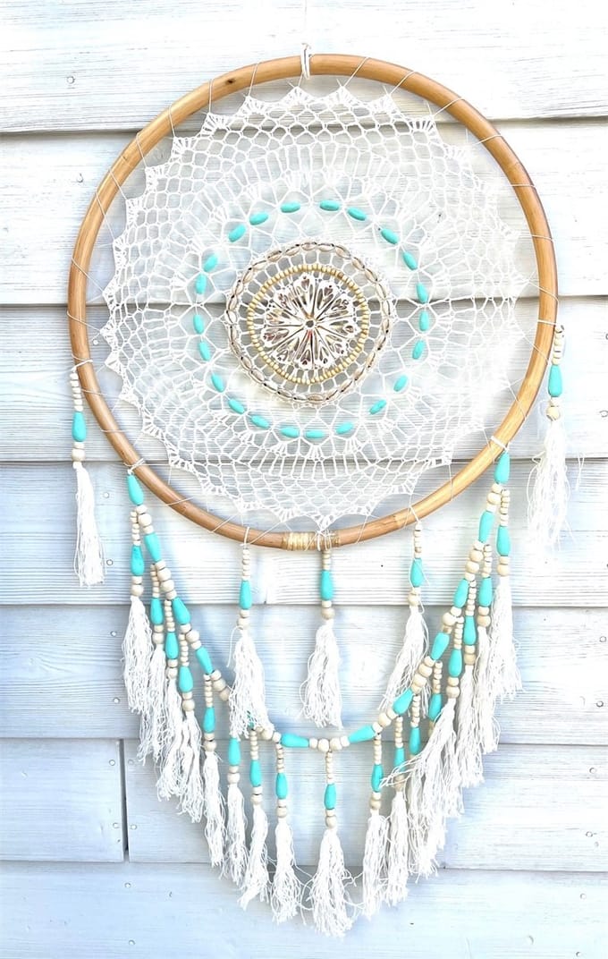 Dromenvanger Dasja turquoise 52 cm