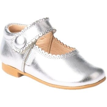 Ballerina's Angelitos 1502 MERCEDITAS PLATA METALIZADA CON VELCRO Plata