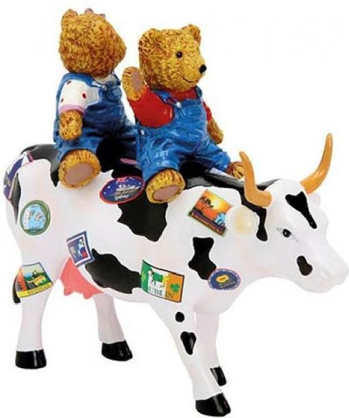Teddy Bears on the Moove (medium resin)