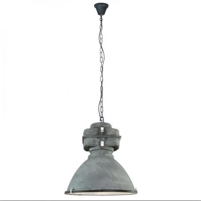 Brilliant ANOUK Hanglamp 1x60W Grijs Antiek 93444/70