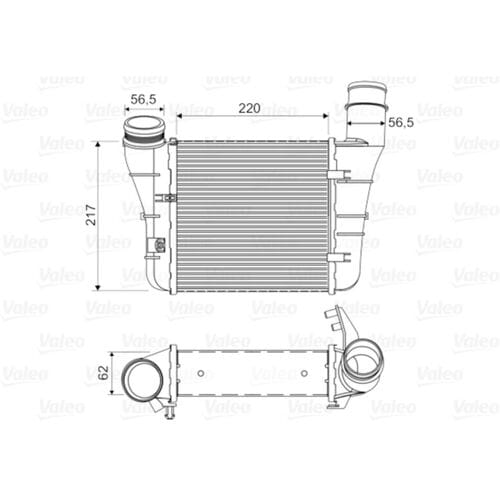 Intercooler VALEO 818669