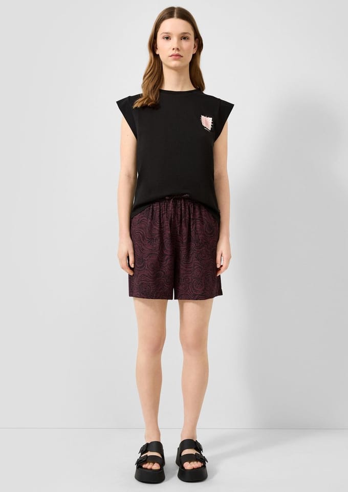 Korte viscose elastische dames QS