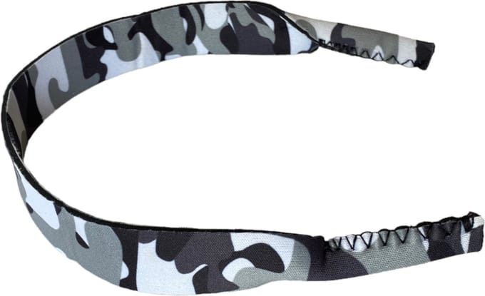 Eyezoo® Neopreen Brillenkoord - Camouflage Desert - Brilband - Sport - Watersport