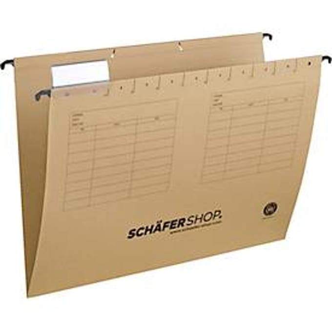 Schäfer Shop Select  hangmappen, voor formaten tot A4, opening aan de zijkant