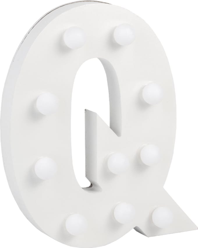 Light Letters - Q