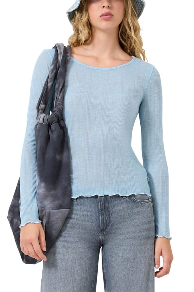 s.Oliver -qs T-shirts Blue Größe: S | Longsleeves Outlet | Damen | Blau