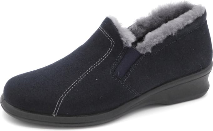 Rohde 2516 50 Dames Sloffen - Blauw - 6