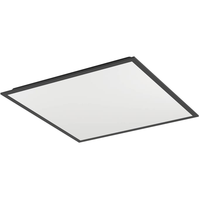 EGLO connect.z Moradillo Smart LED Paneel - 59.5 x 59.5 cm - Zwart - Instelbaar RGB & wit licht - Dimbaar - Zigbee