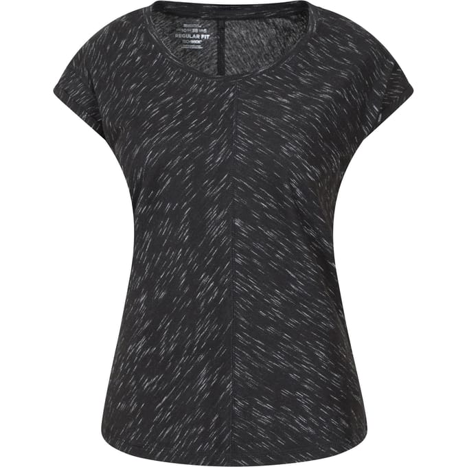 Mountain Warehouse Dames/Dames Retreat T-Shirt (Zwart)