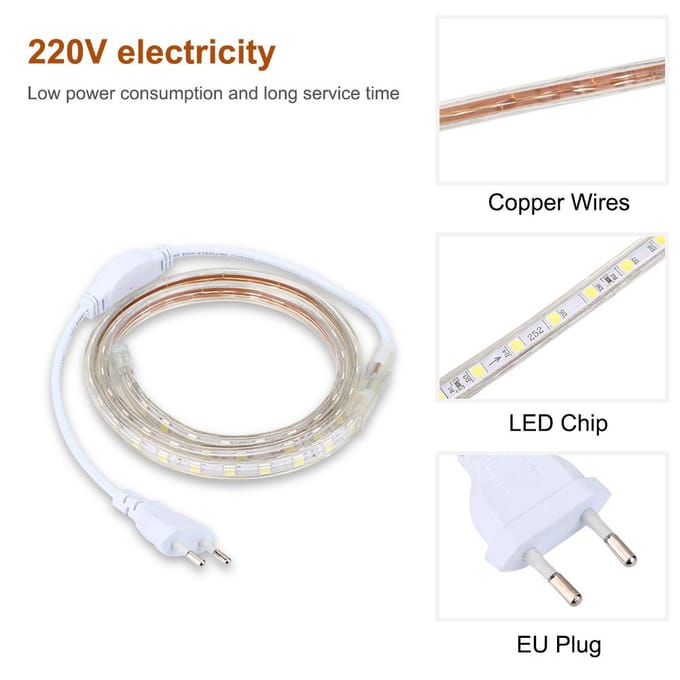 LED Strip Licht Lekdetectie Tool voor Saxofoon Klarinet Fluit Instrument Reparatie white