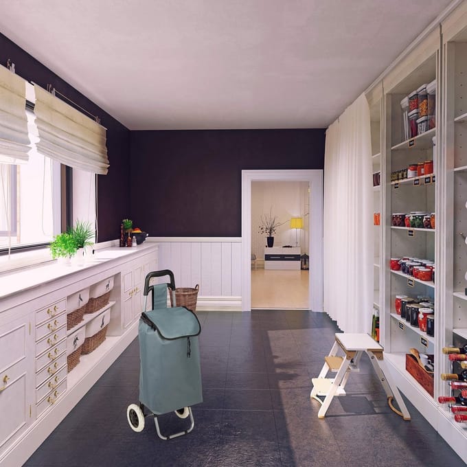 boodschappentrolley - Super compact / boodschappenwagen , 25 l
